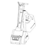 Manual Clarke FA-8 Floor Abrader